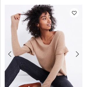 Madewell stitch - play pullover sweater NWT
